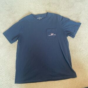 Vineyard Vines Navy Pocket Tee Women’s M